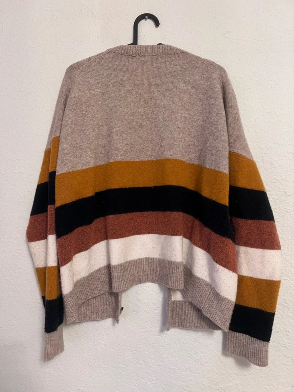 Madewell Heathered Taupe Knit Sweater - Picture 2 of 4